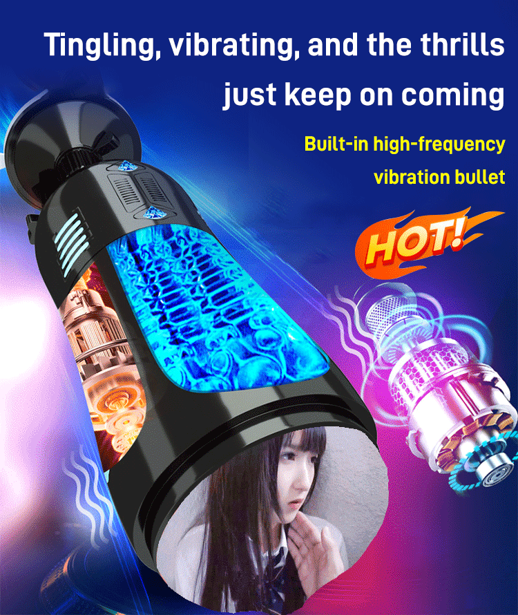 “Hands-Free Automatic Retractable Relaxation Cup – Discreet & Easy to Use”