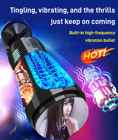 “Hands-Free Automatic Retractable Relaxation Cup – Discreet & Easy to Use”